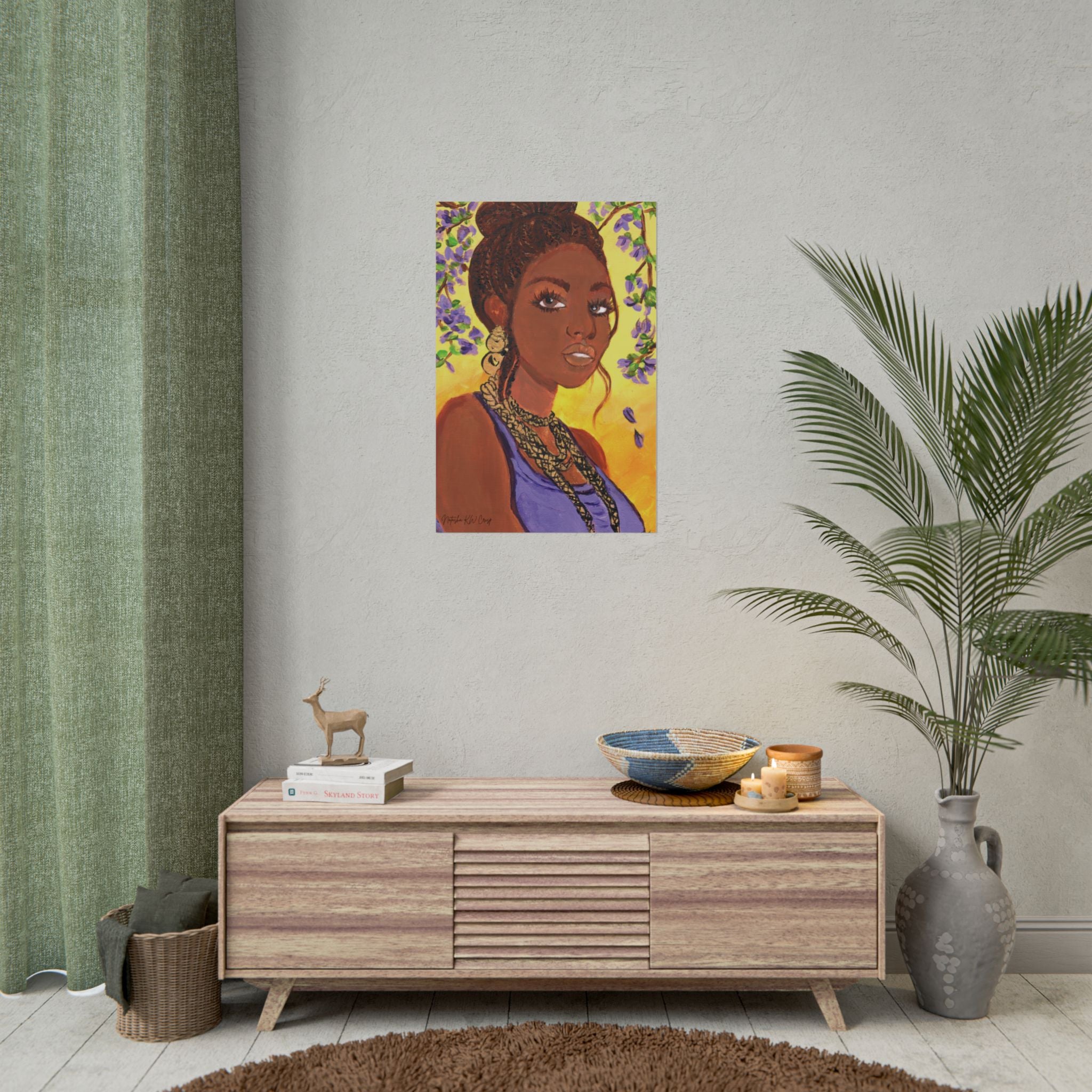 Limited Edition Fine Art Print   285gsm Modern  Decor "Lavender"