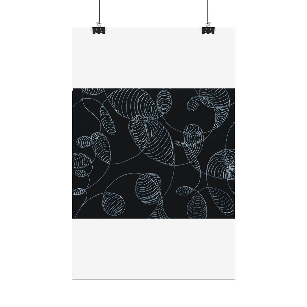 Open Edition Fine Art Print Collection Minimal Abstract Line Art Rolled Poster | 20x30