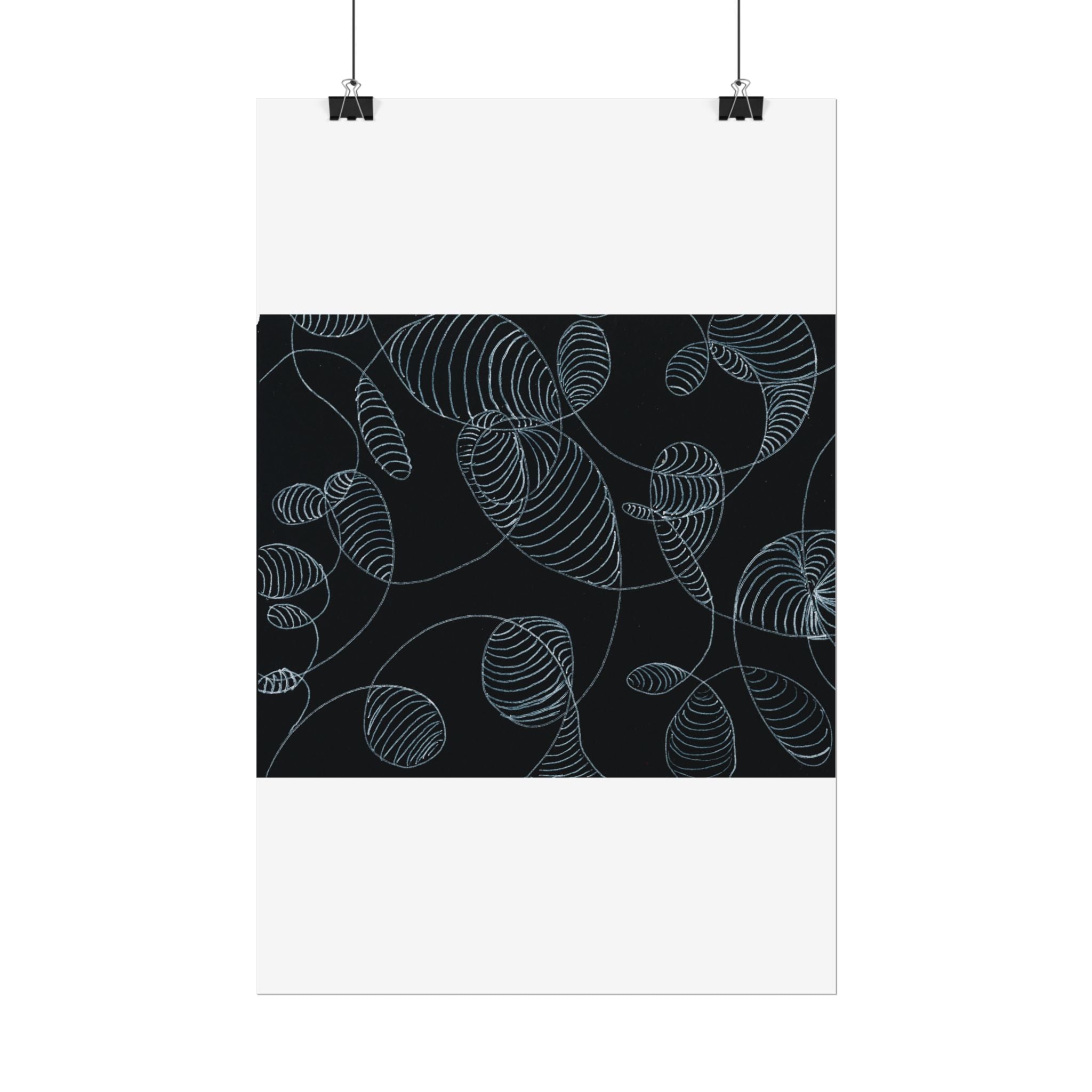 Open Edition Fine Art Print Collection Minimal Abstract Line Art Rolled Poster | 20x30