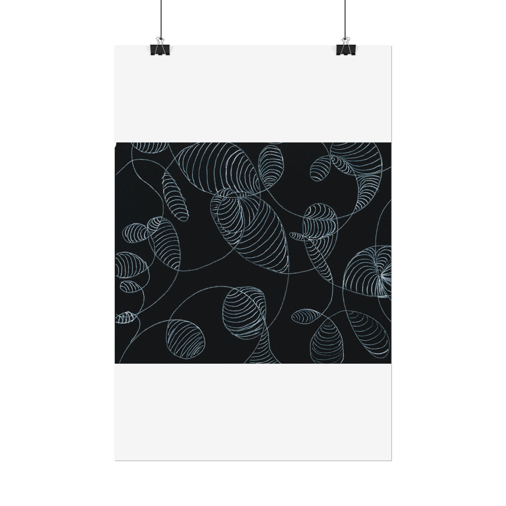 Open Edition Fine Art Print Collection Minimal Abstract Line Art Rolled Poster | 20x30