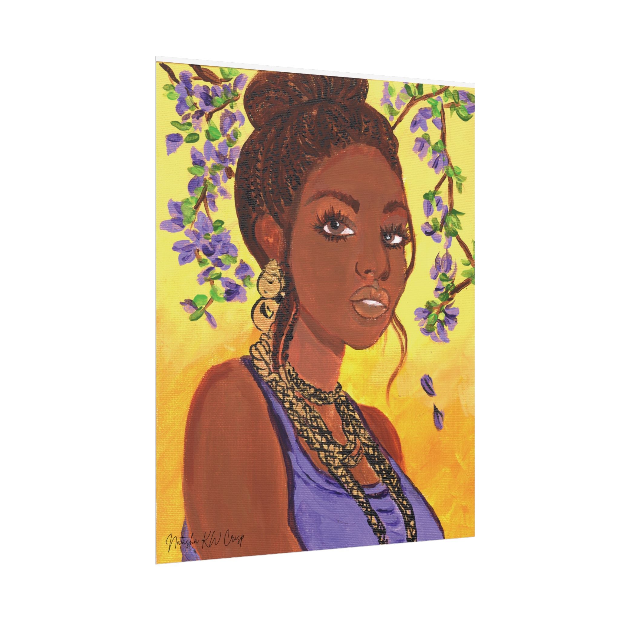 Limited Edition Fine Art Print   285gsm Modern  Decor "Lavender"