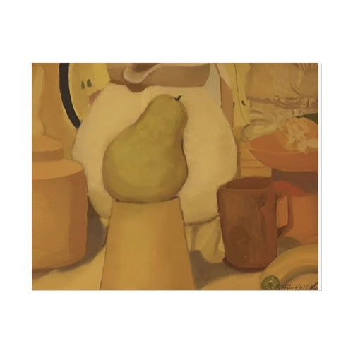 Limited Edition Fine Art Print   285gsm Modern  Decor "Golden Honey Pear"