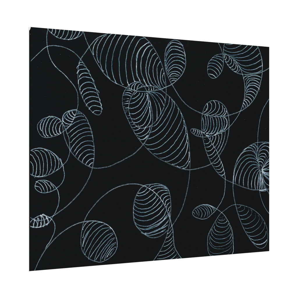 Open Edition Fine Art Print Collection Minimal Abstract Line Art Rolled Poster | 20x30