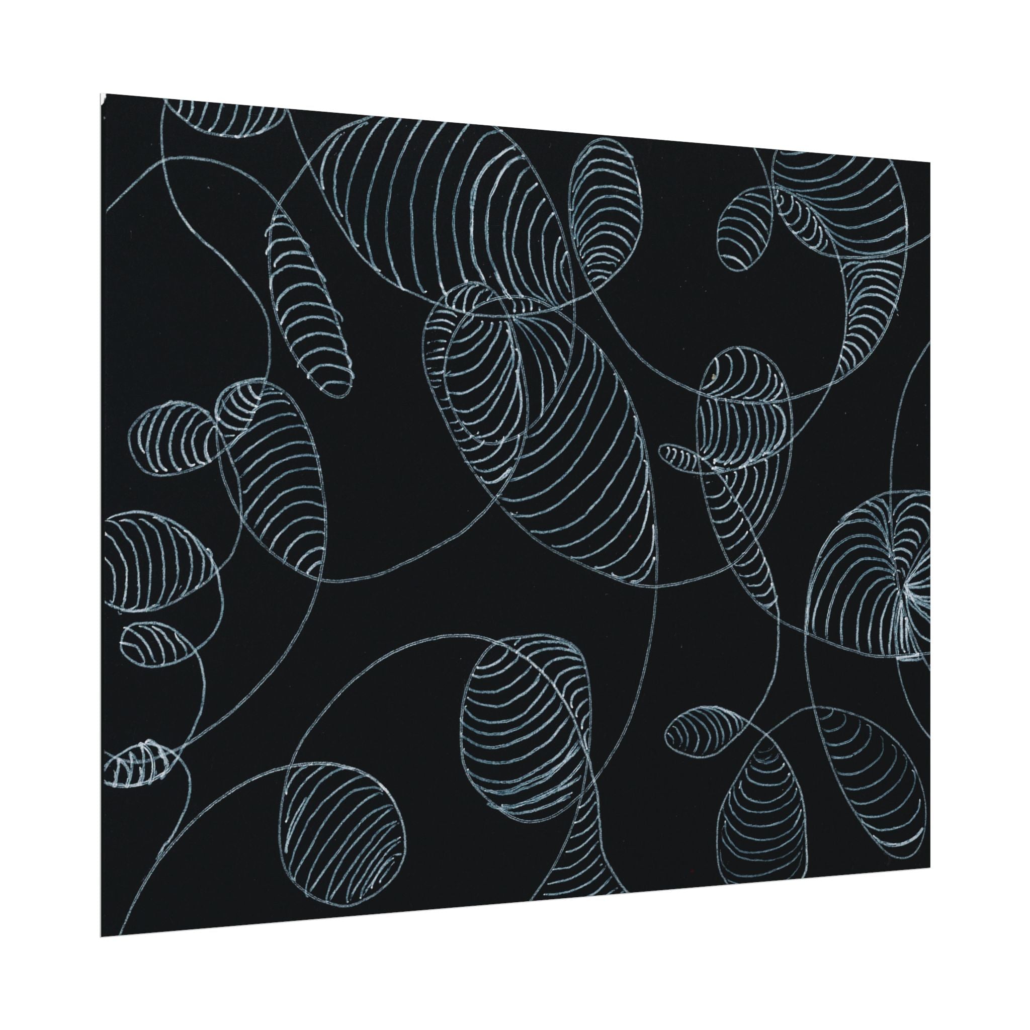 Open Edition Fine Art Print Collection Minimal Abstract Line Art Rolled Poster | 20x30