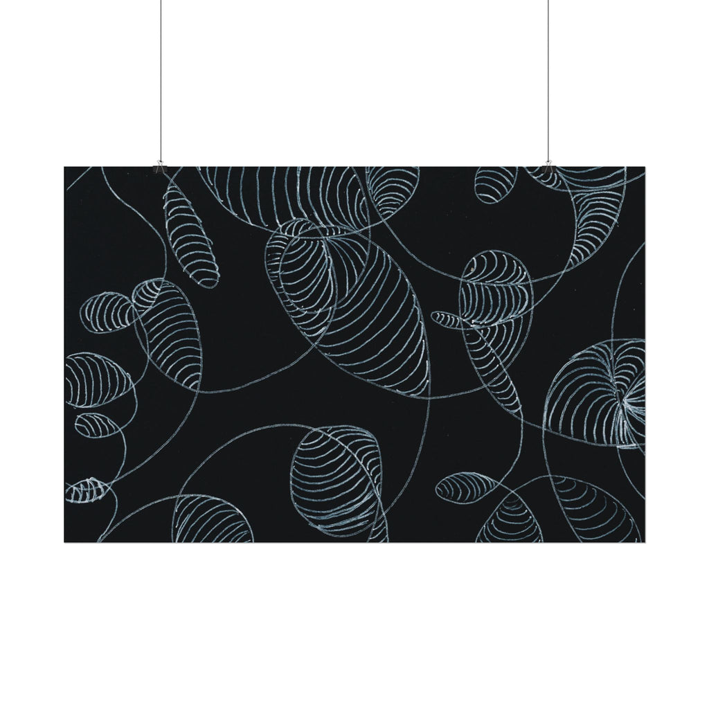 Open Edition Fine Art Print Collection Minimal Abstract Line Art Rolled Poster | 20x30