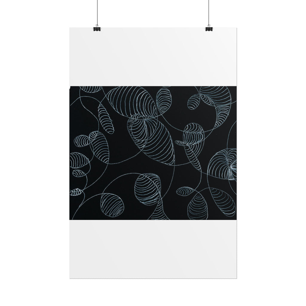 Open Edition Fine Art Print Collection Minimal Abstract Line Art Rolled Poster | 20x30