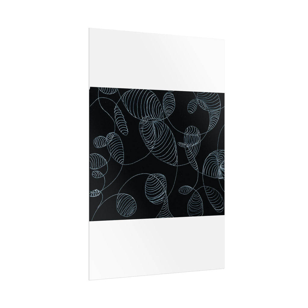Open Edition Fine Art Print Collection Minimal Abstract Line Art Rolled Poster | 20x30