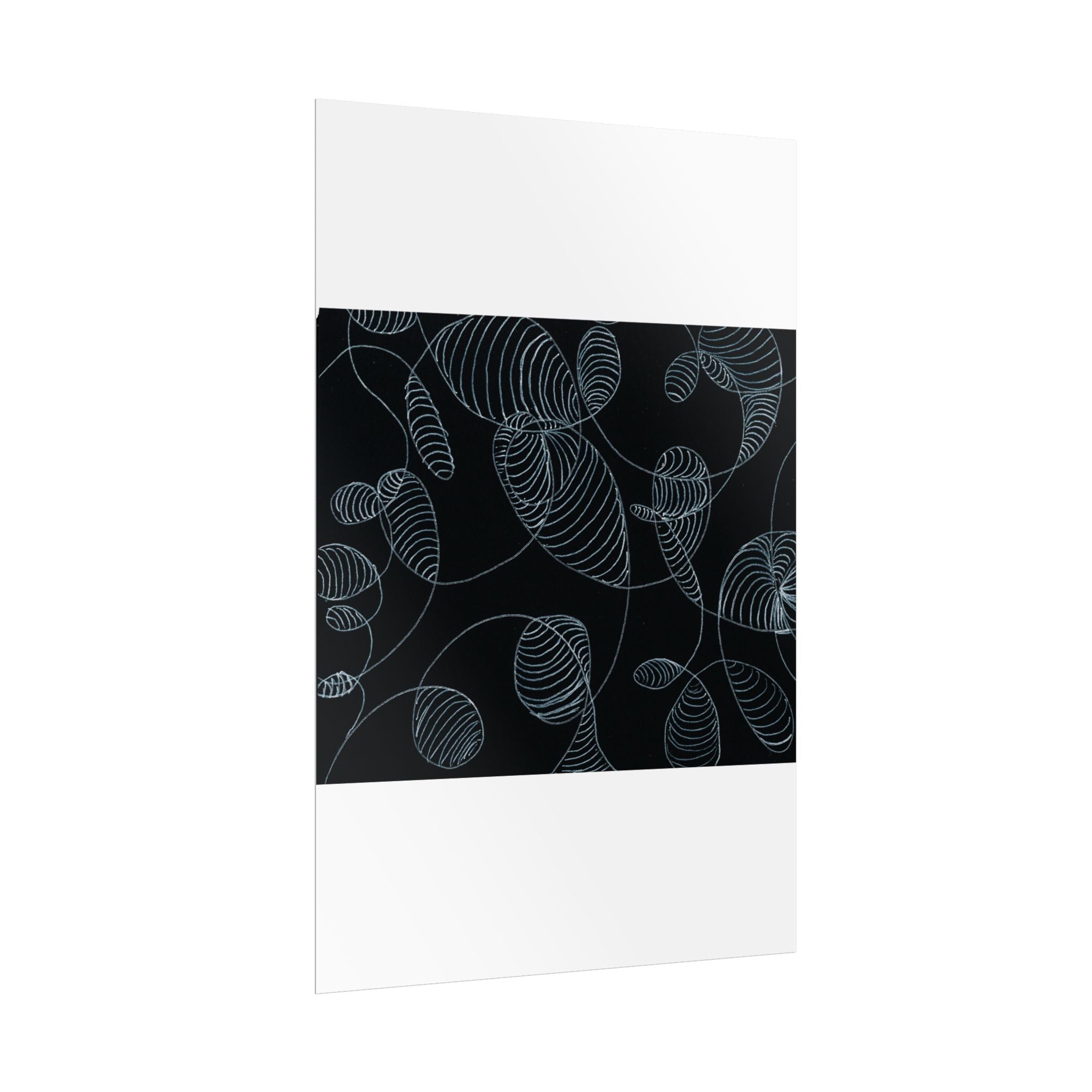 Open Edition Fine Art Print Collection Minimal Abstract Line Art Rolled Poster | 20x30