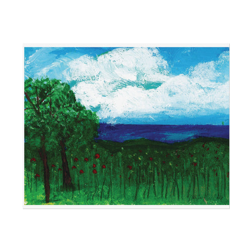 Limited Edition Fine Art Print   285gsm Modern  Decor "Lake View"