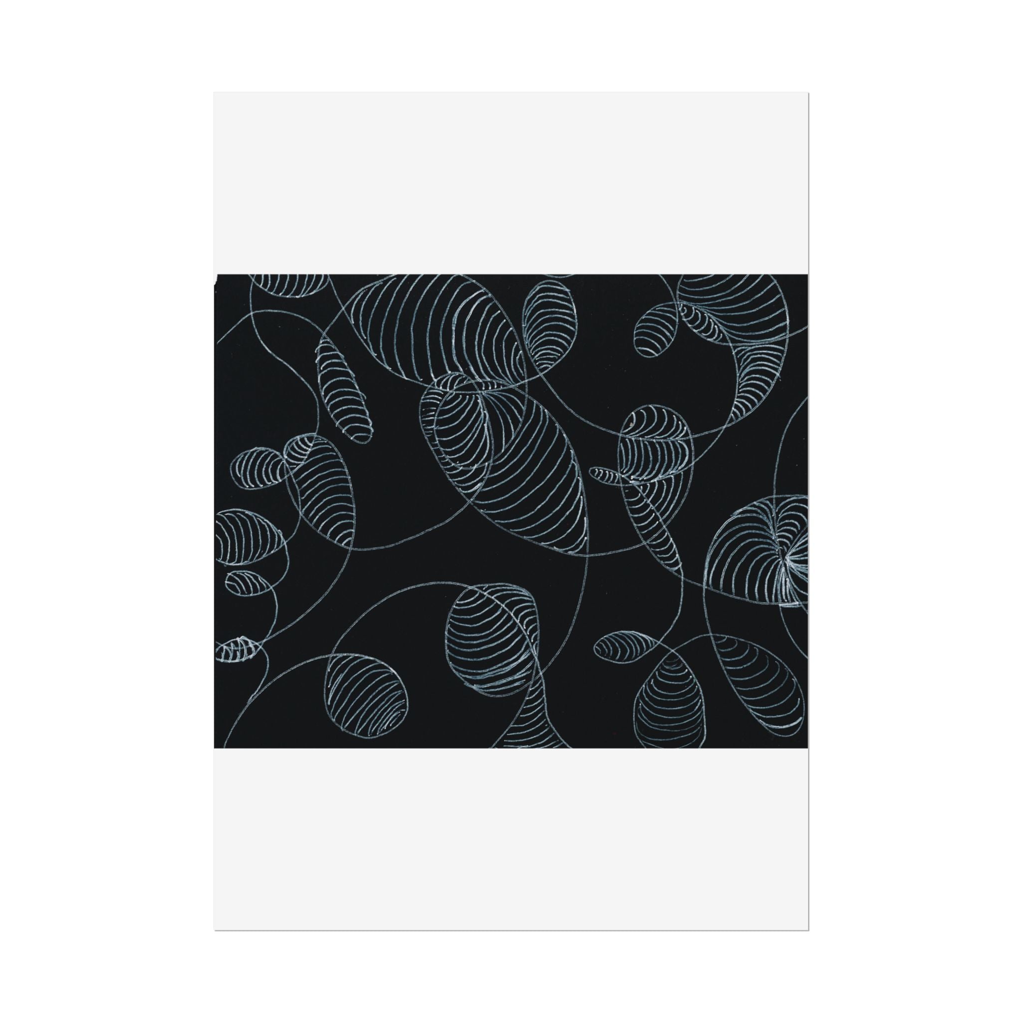 Open Edition Fine Art Print Collection Minimal Abstract Line Art Rolled Poster | 20x30
