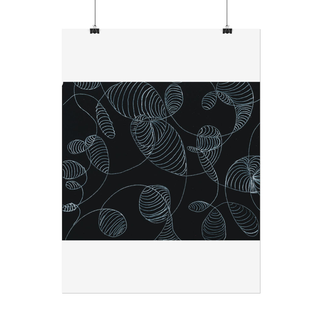 Open Edition Fine Art Print Collection Minimal Abstract Line Art Rolled Poster | 20x30