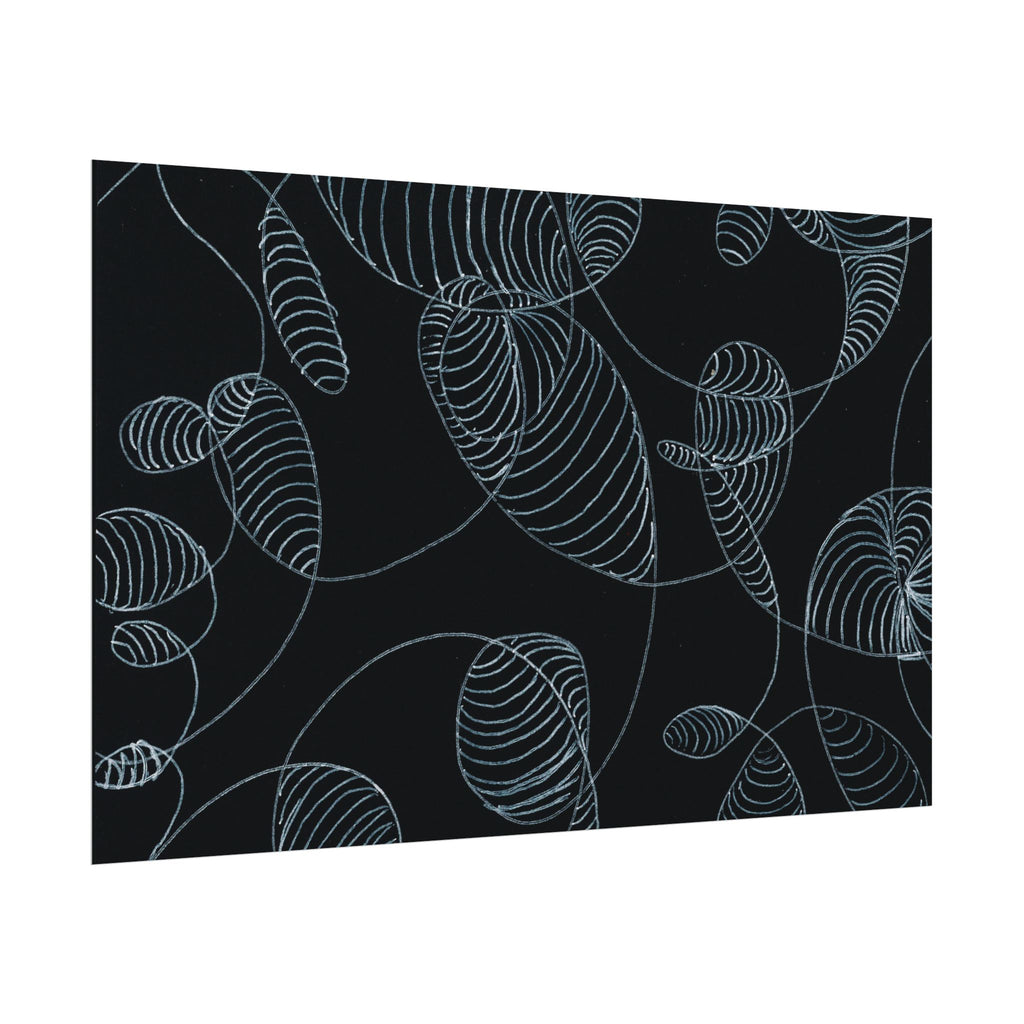 Open Edition Fine Art Print Collection Minimal Abstract Line Art Rolled Poster | 20x30