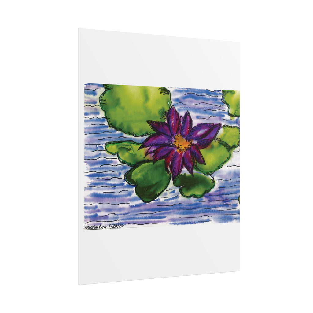 Open Edition Fine Art Print  Abstract Floral Wall Art  285gsm Modern Botanical Decor