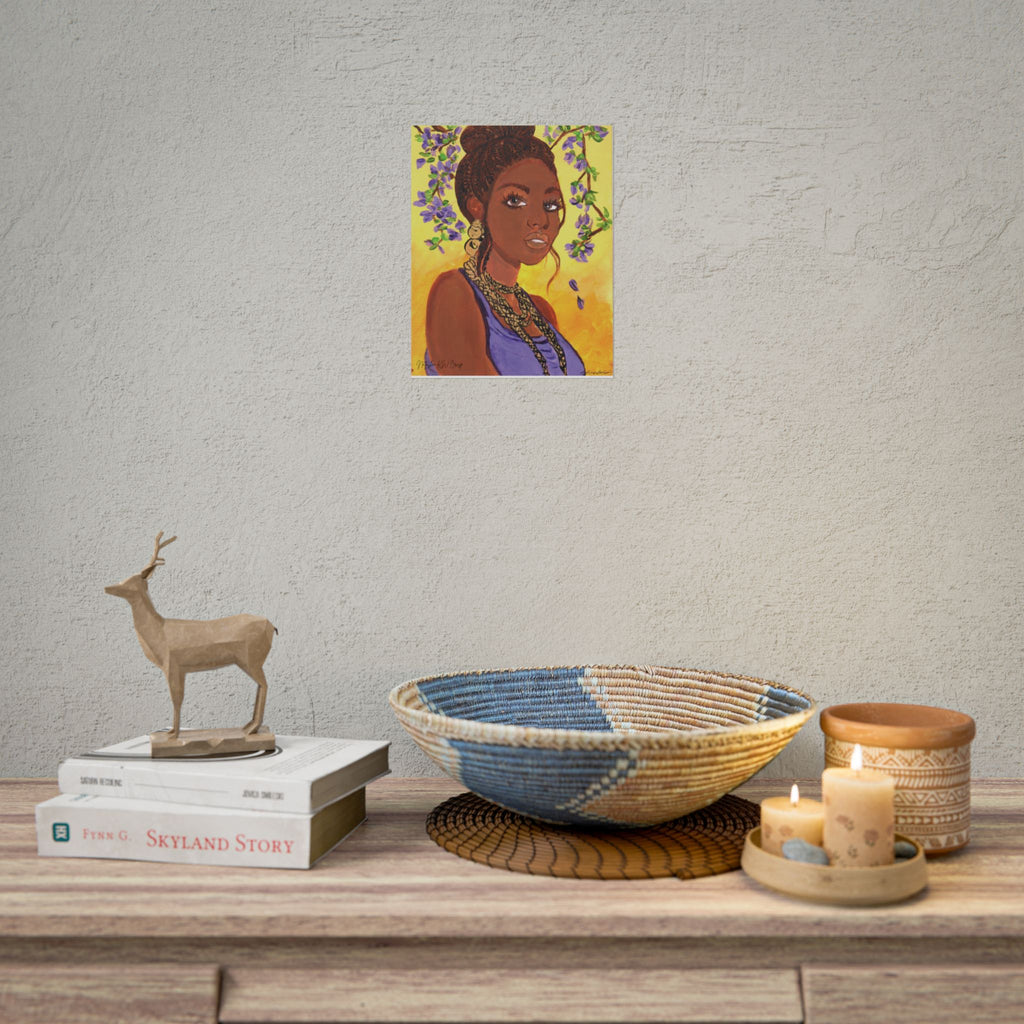 Limited Edition Fine Art Print   285gsm Modern  Decor "Lavender"