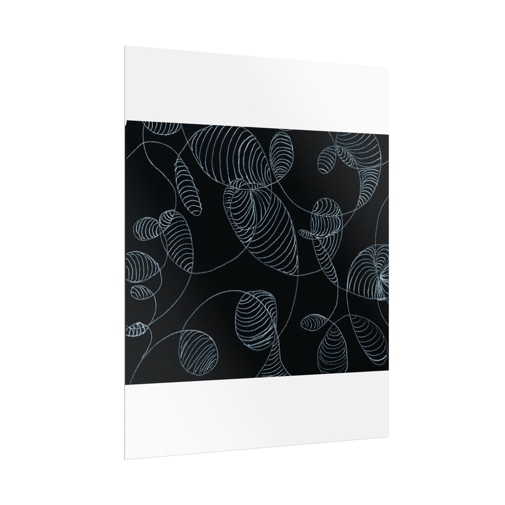 Open Edition Fine Art Print Collection Minimal Abstract Line Art Rolled Poster | 20x30