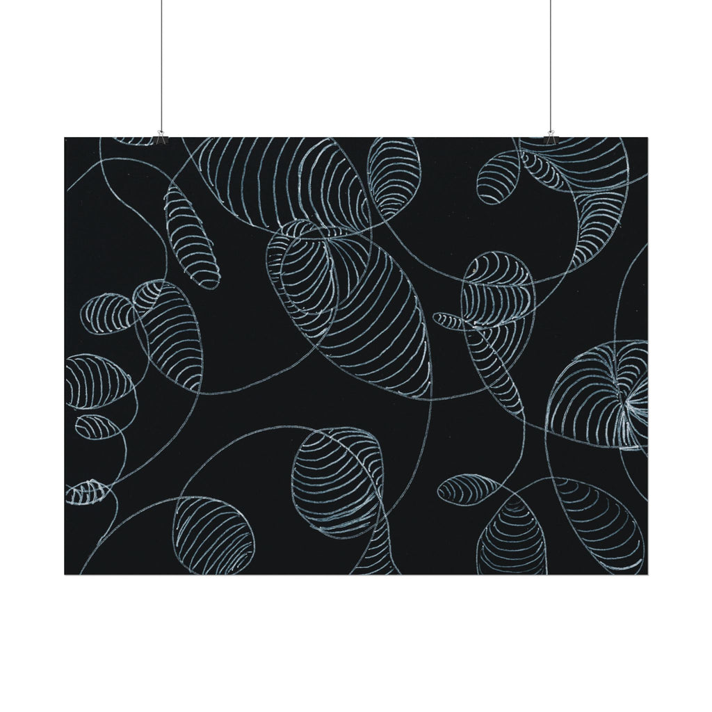 Open Edition Fine Art Print Collection Minimal Abstract Line Art Rolled Poster | 20x30