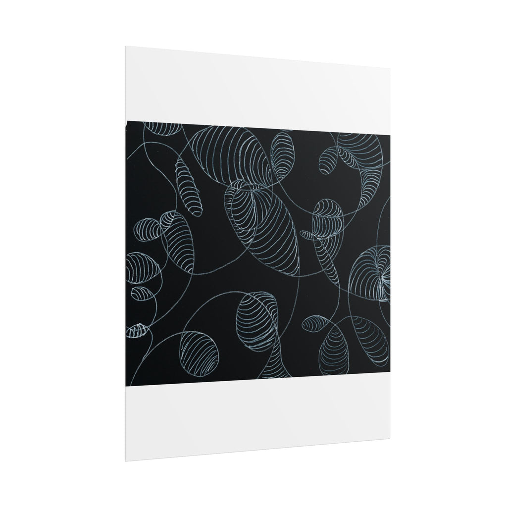 Open Edition Fine Art Print Collection Minimal Abstract Line Art Rolled Poster | 20x30