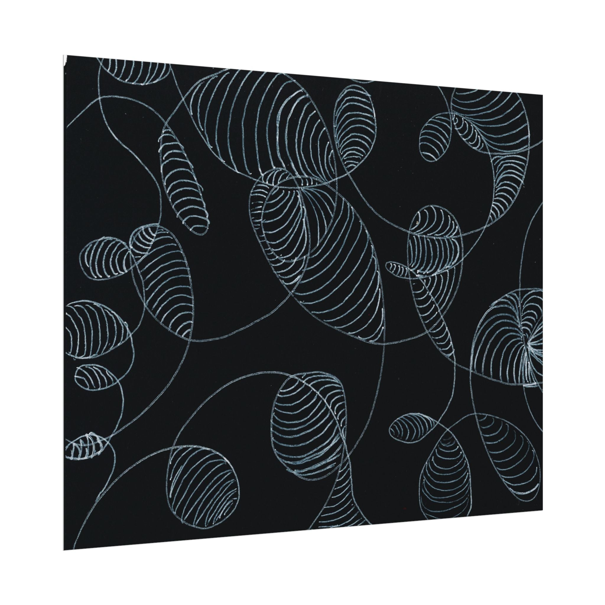 Open Edition Fine Art Print Collection Minimal Abstract Line Art Rolled Poster | 20x30