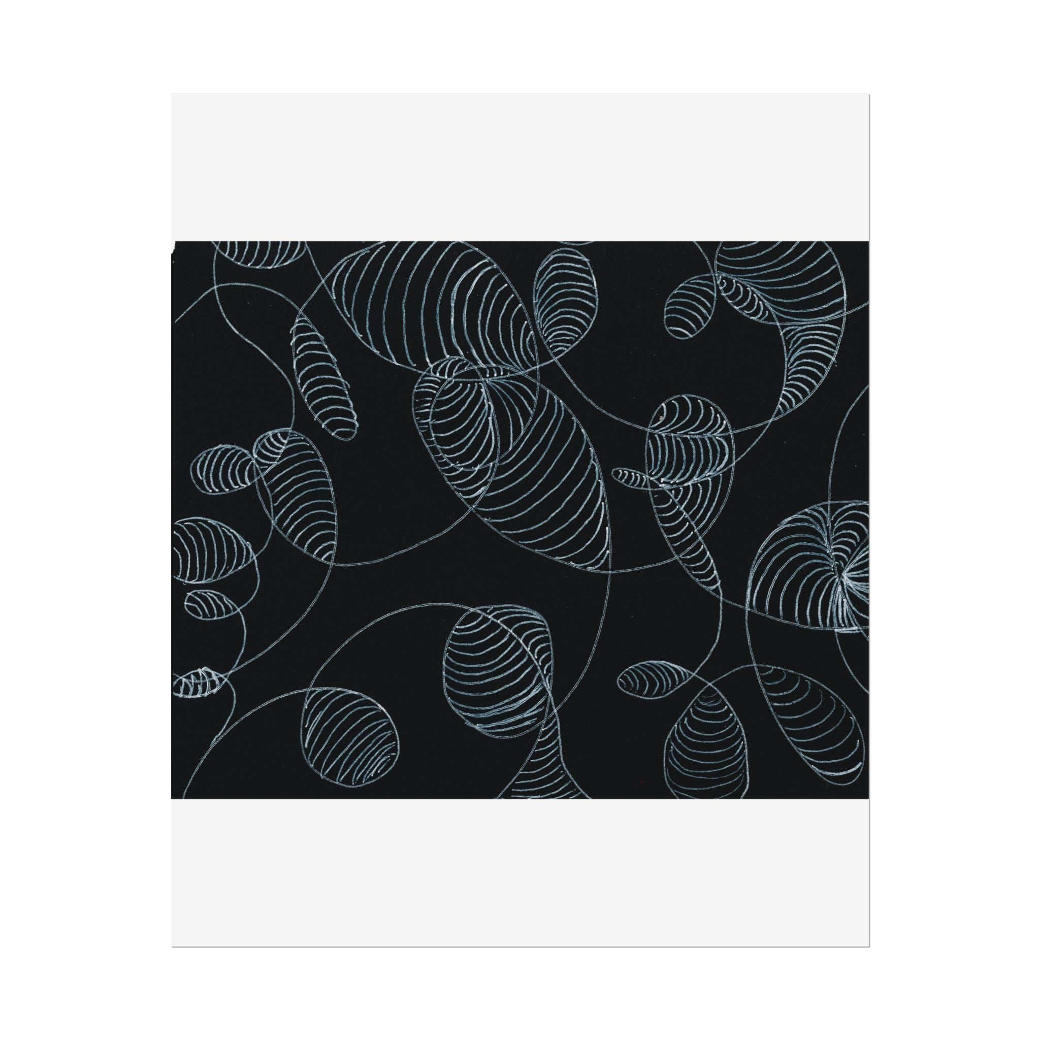 Open Edition Fine Art Print Collection Minimal Abstract Line Art Rolled Poster | 20x30