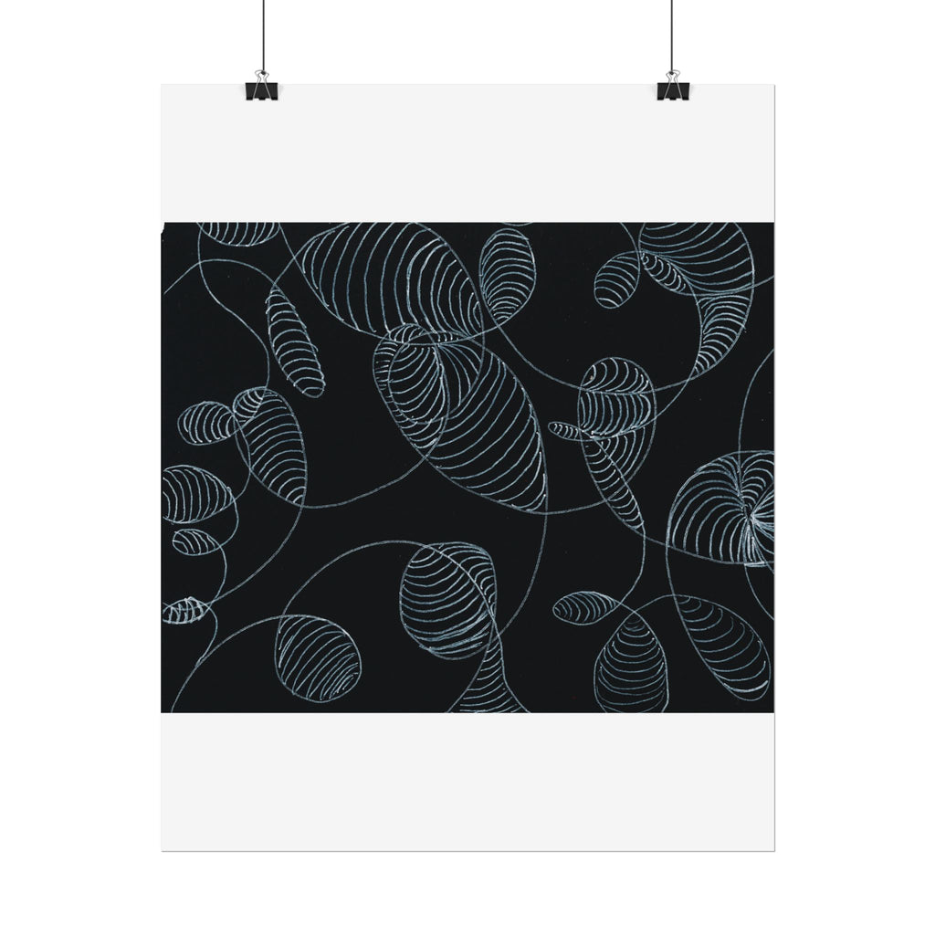 Open Edition Fine Art Print Collection Minimal Abstract Line Art Rolled Poster | 20x30