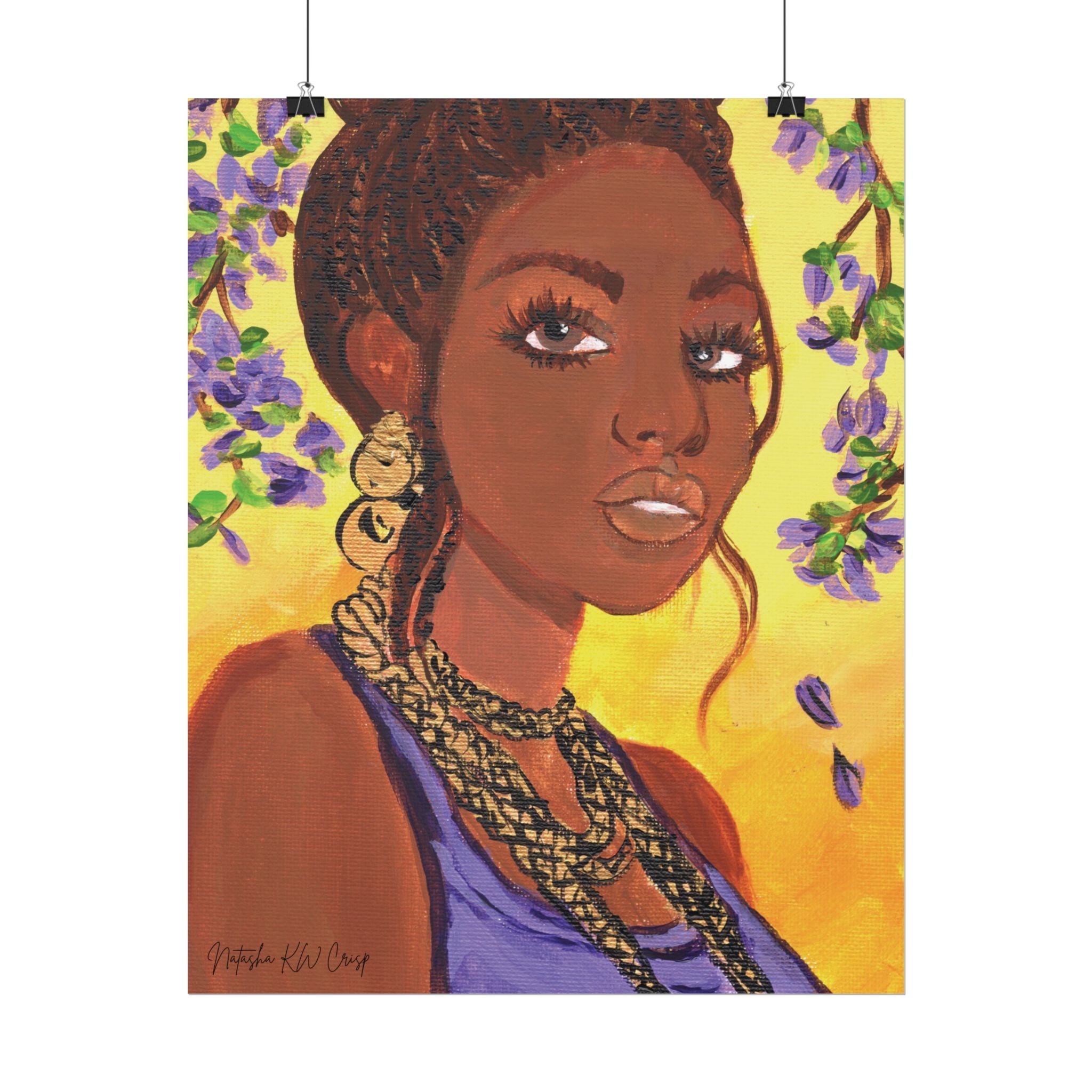 Limited Edition Fine Art Print   285gsm Modern  Decor "Lavender"