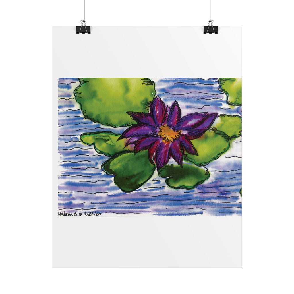 Open Edition Fine Art Print  Abstract Floral Wall Art  285gsm Modern Botanical Decor