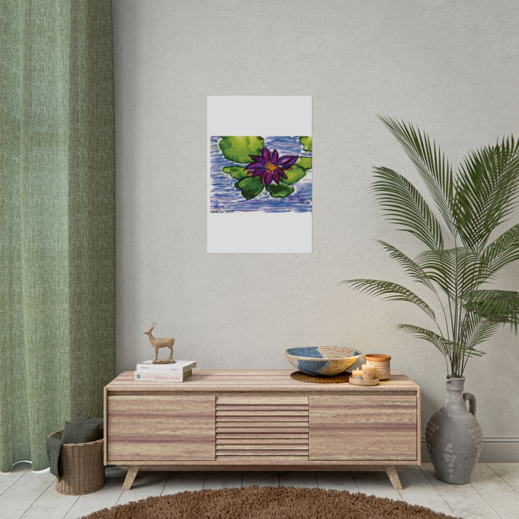 Open Edition Fine Art Print  Abstract Floral Wall Art  285gsm Modern Botanical Decor