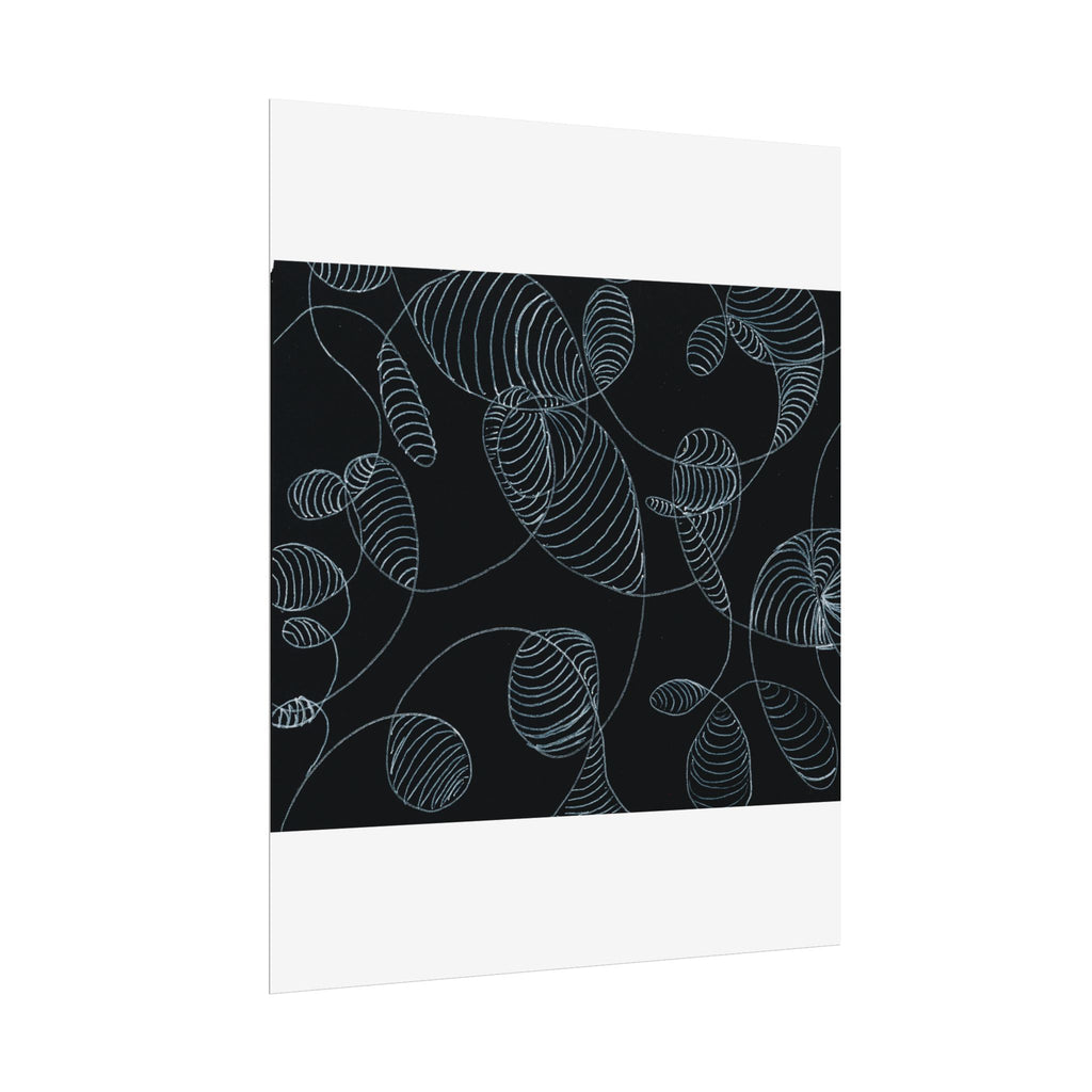 Open Edition Fine Art Print Collection Minimal Abstract Line Art Rolled Poster | 20x30