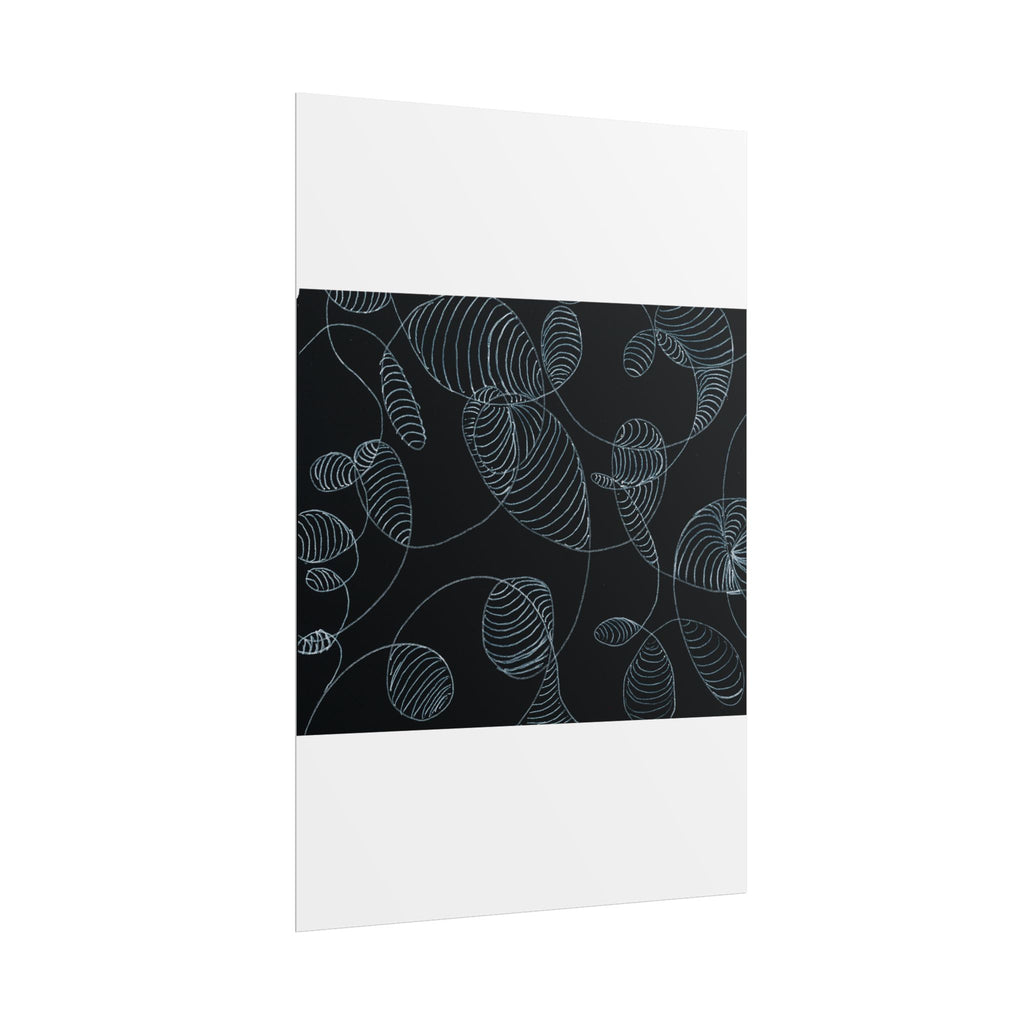 Open Edition Fine Art Print Collection Minimal Abstract Line Art Rolled Poster | 20x30