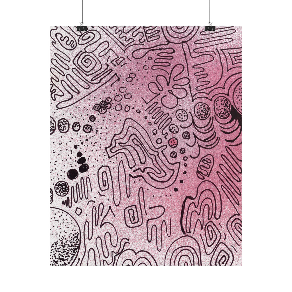 Open Edition Fine Art Print  Abstract Wall Art  285gsm Museum Matte Paper  Large 20x30 Vertical Artwork Modern Decor