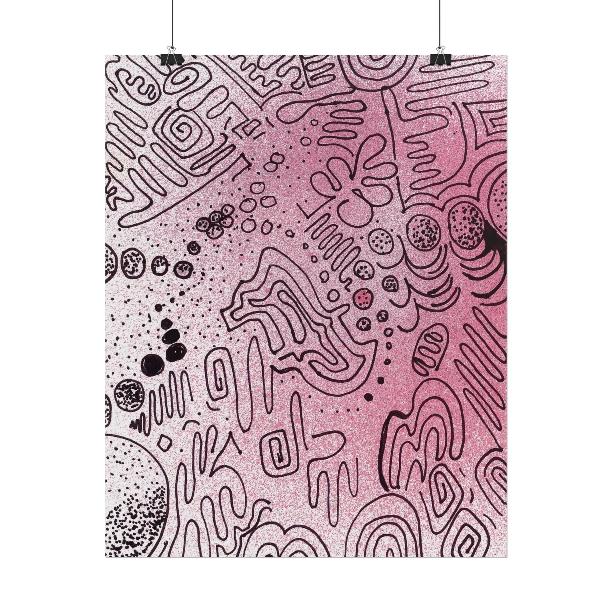 Open Edition Fine Art Print  Abstract Wall Art  285gsm Museum Matte Paper  Large 20x30 Vertical Artwork Modern Decor