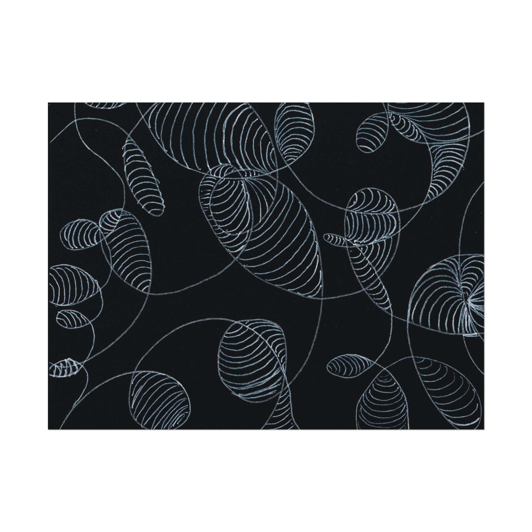 Open Edition Fine Art Print Collection Minimal Abstract Line Art Rolled Poster | 20x30