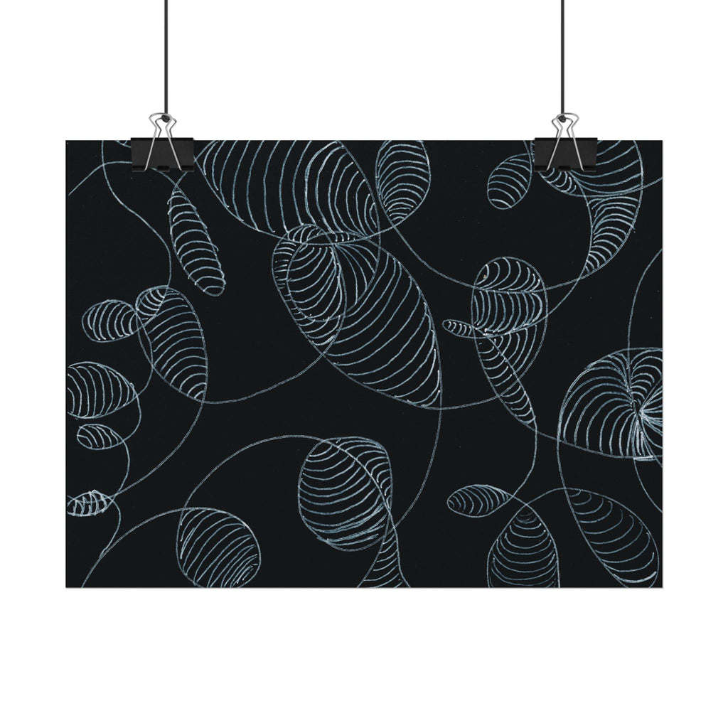 Open Edition Fine Art Print Collection Minimal Abstract Line Art Rolled Poster | 20x30
