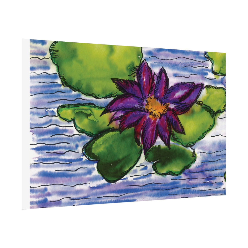 Open Edition Fine Art Print  Abstract Floral Wall Art  285gsm Modern Botanical Decor