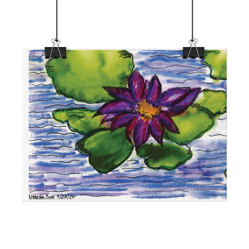 Open Edition Fine Art Print  Abstract Floral Wall Art  285gsm Modern Botanical Decor