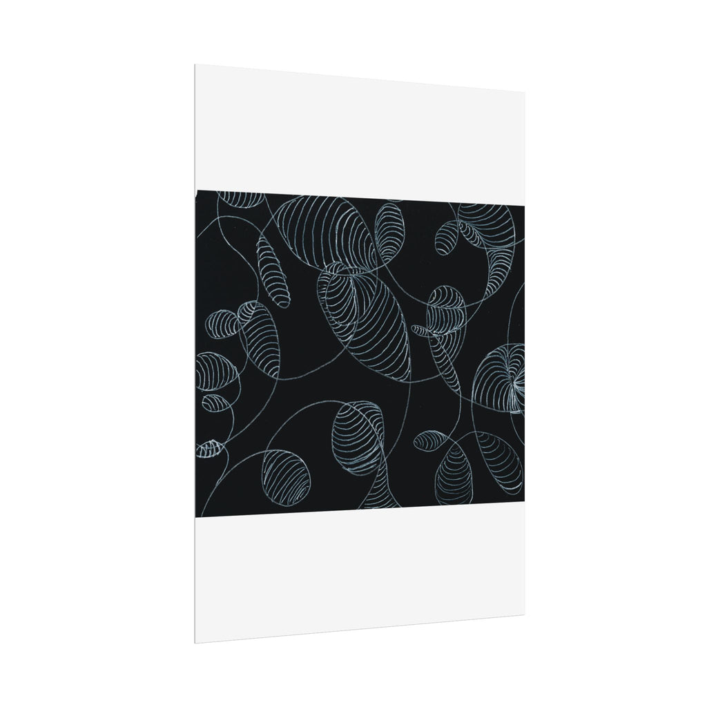 Open Edition Fine Art Print Collection Minimal Abstract Line Art Rolled Poster | 20x30