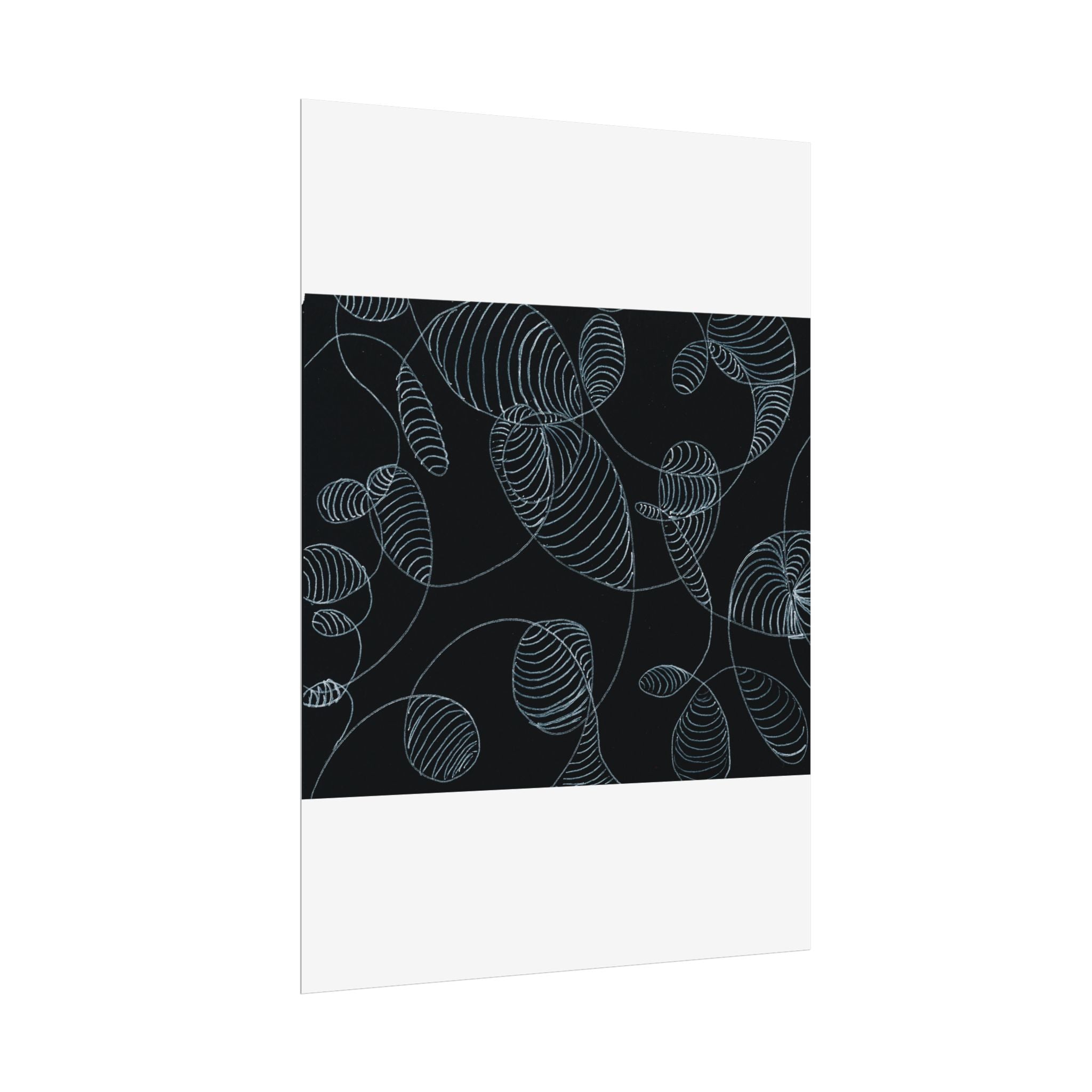 Open Edition Fine Art Print Collection Minimal Abstract Line Art Rolled Poster | 20x30