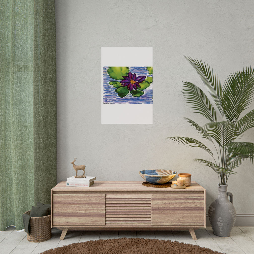 Open Edition Fine Art Print  Abstract Floral Wall Art  285gsm Modern Botanical Decor