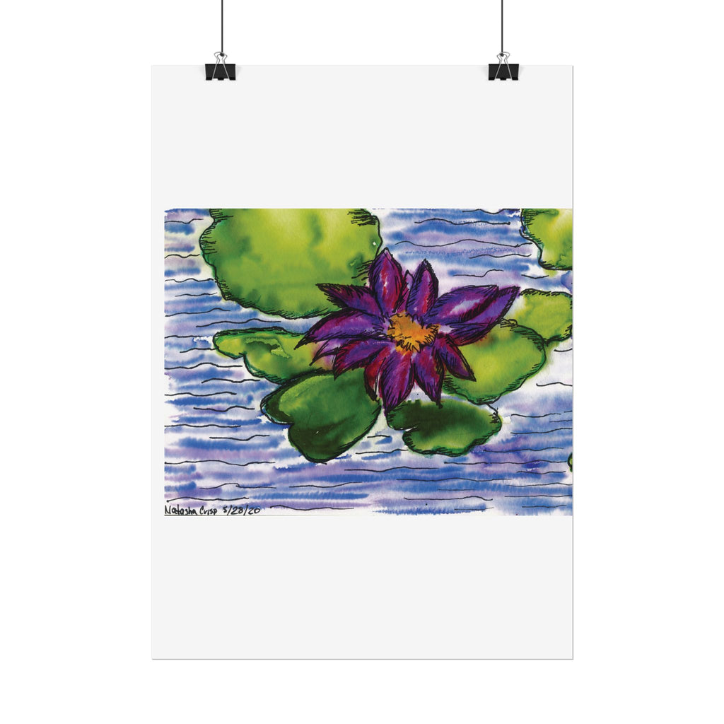 Open Edition Fine Art Print  Abstract Floral Wall Art  285gsm Modern Botanical Decor