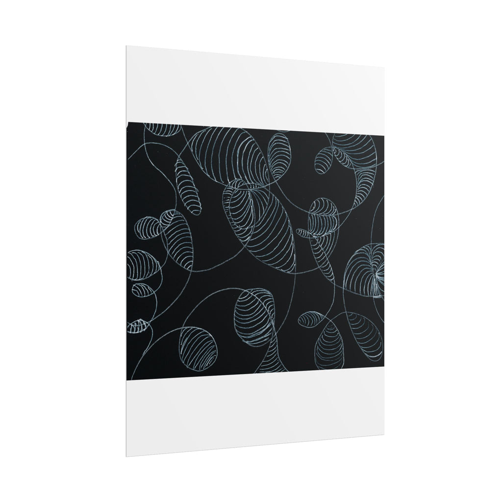 Open Edition Fine Art Print Collection Minimal Abstract Line Art Rolled Poster | 20x30