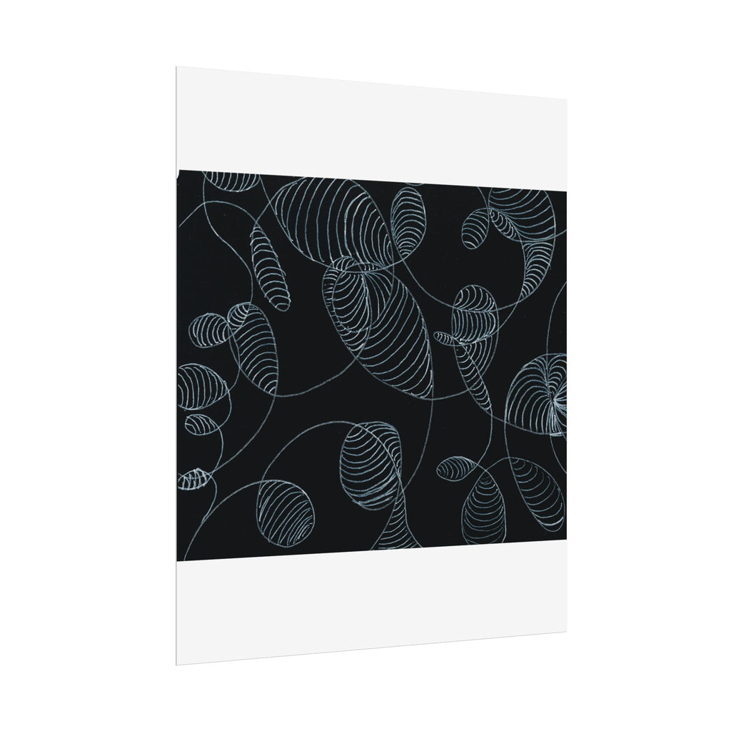 Open Edition Fine Art Print Collection Minimal Abstract Line Art Rolled Poster | 20x30