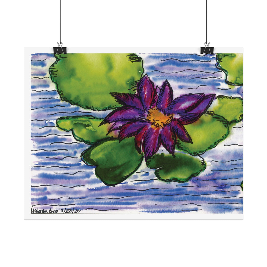 Open Edition Fine Art Print  Abstract Floral Wall Art  285gsm Modern Botanical Decor
