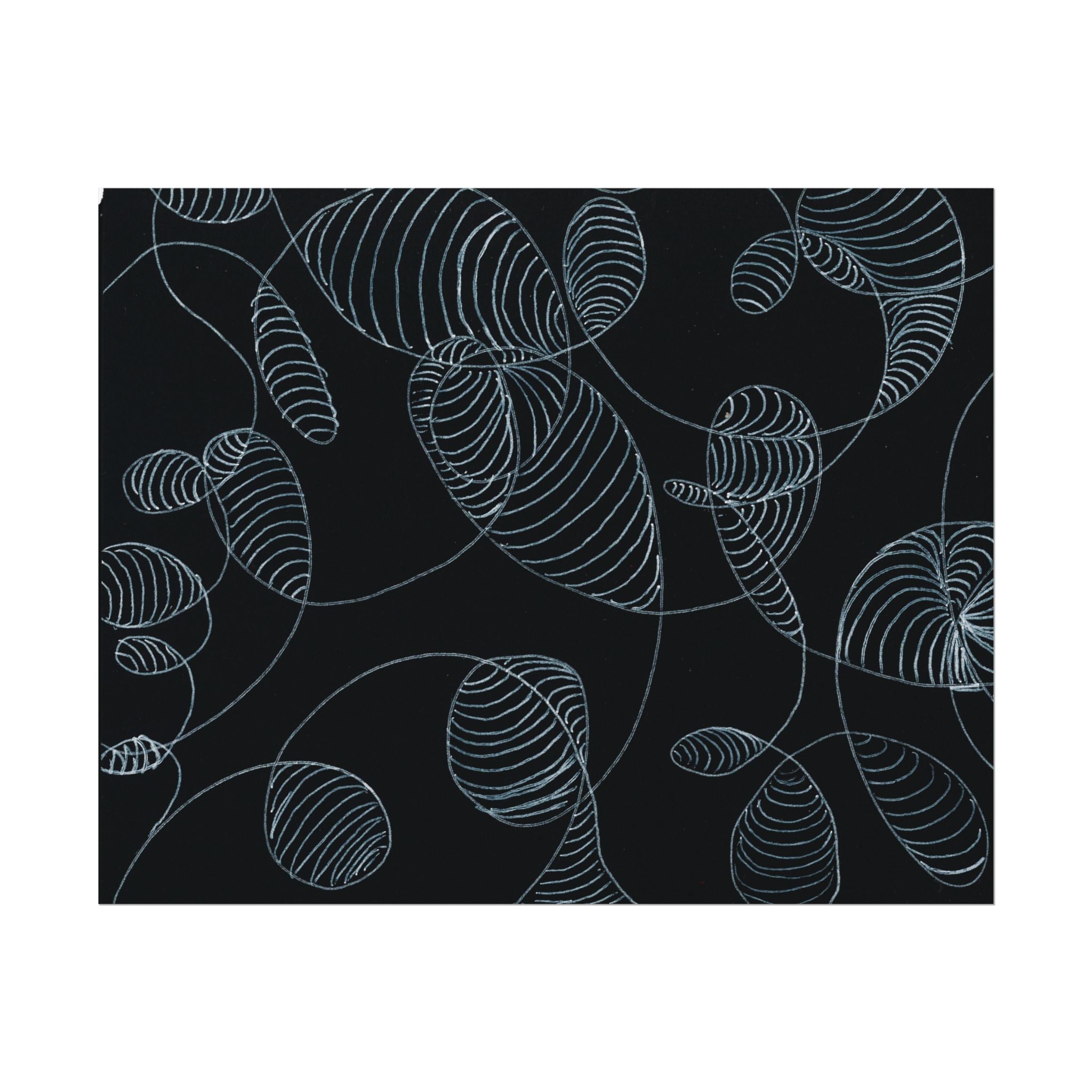 Open Edition Fine Art Print Collection Minimal Abstract Line Art Rolled Poster | 20x30