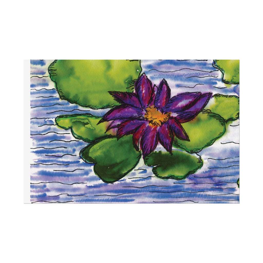 Open Edition Fine Art Print  Abstract Floral Wall Art  285gsm Modern Botanical Decor