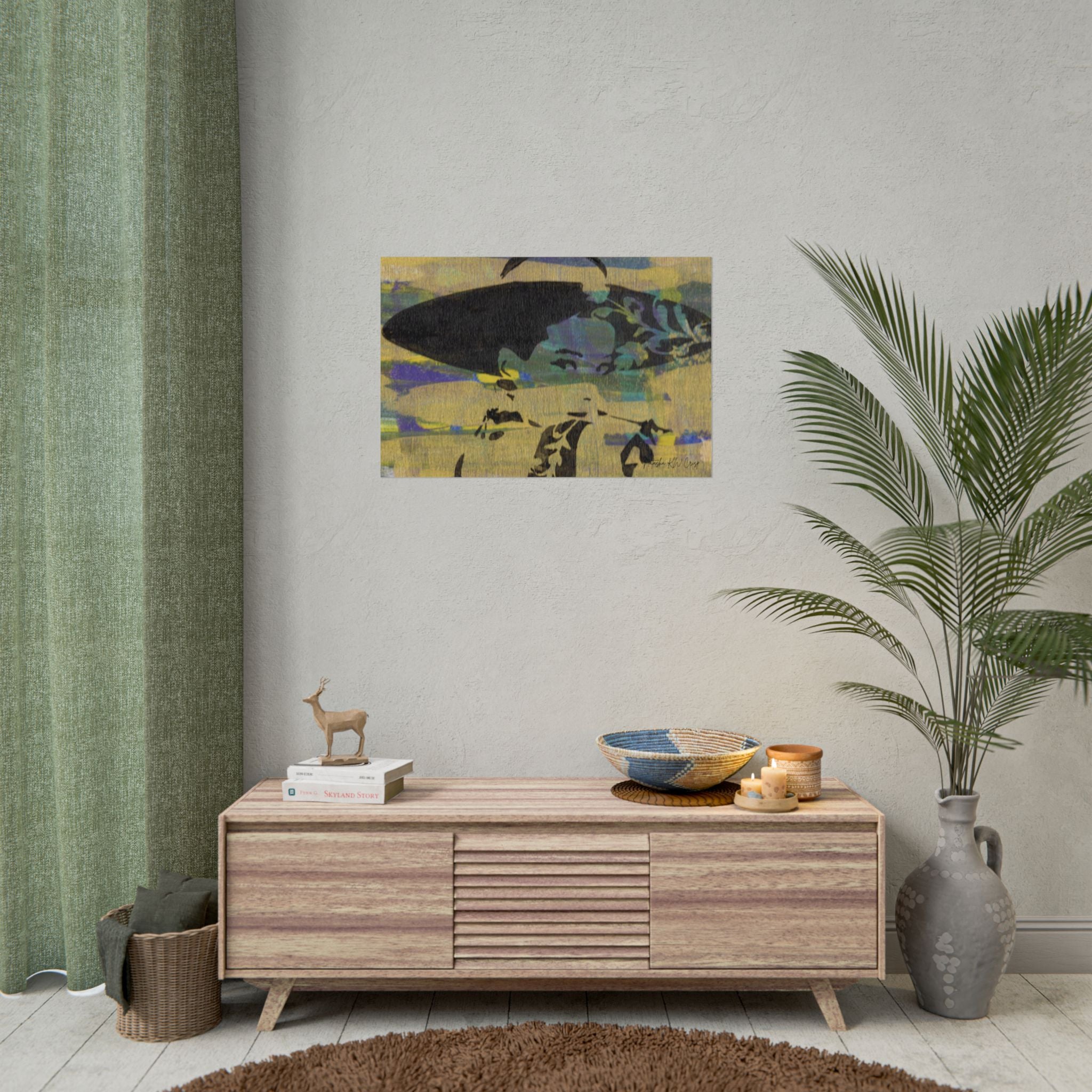 Limited Edition Fine Art Print   285gsm Modern  Decor "Tiffany"