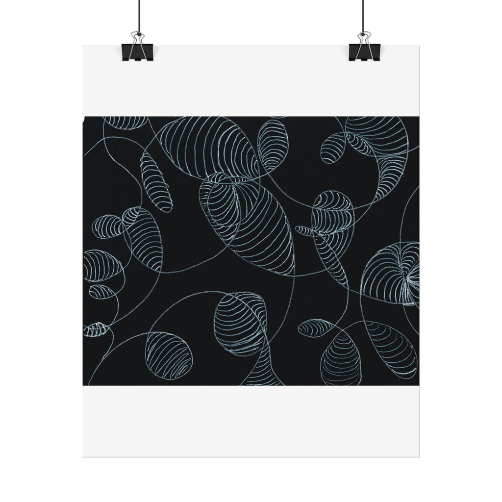 Open Edition Fine Art Print Collection Minimal Abstract Line Art Rolled Poster | 20x30