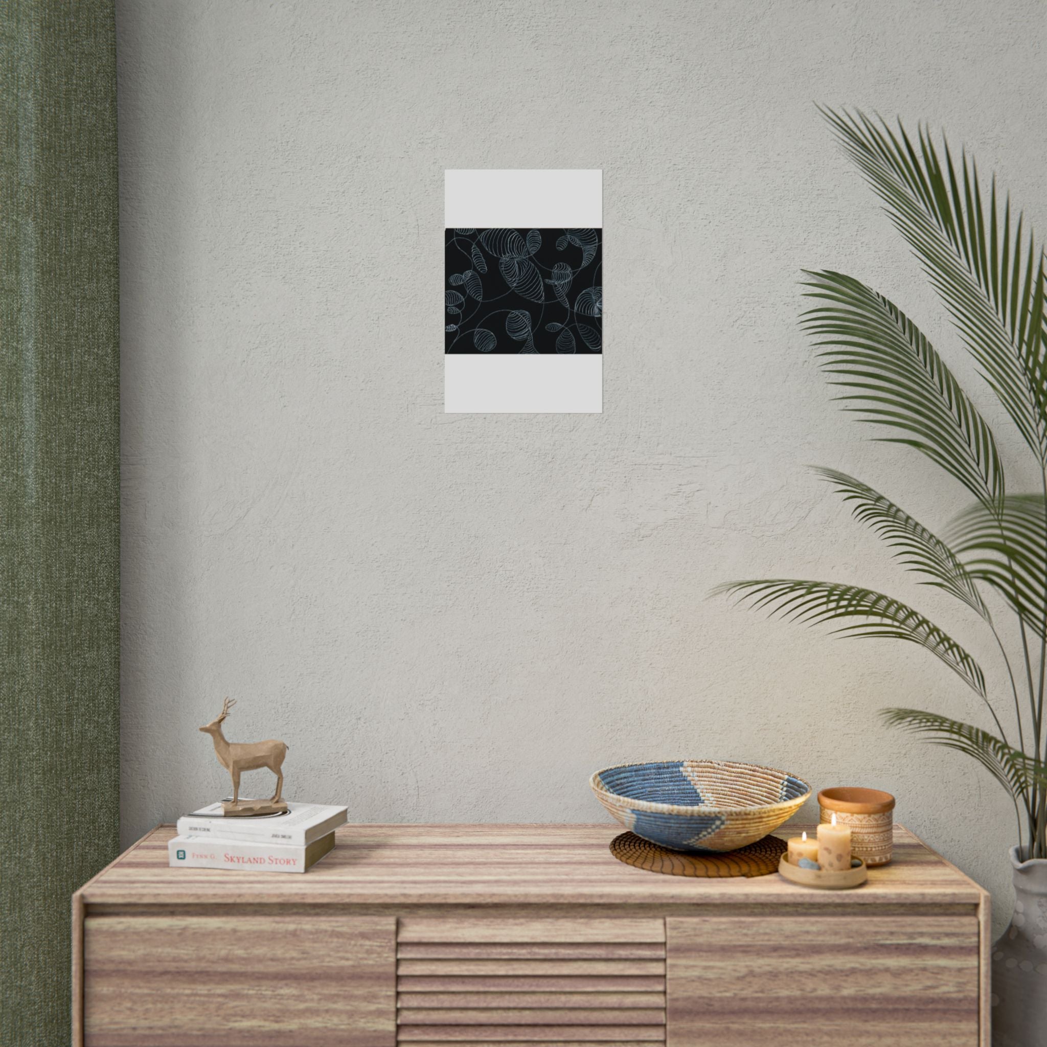Open Edition Fine Art Print Collection Minimal Abstract Line Art Rolled Poster | 20x30