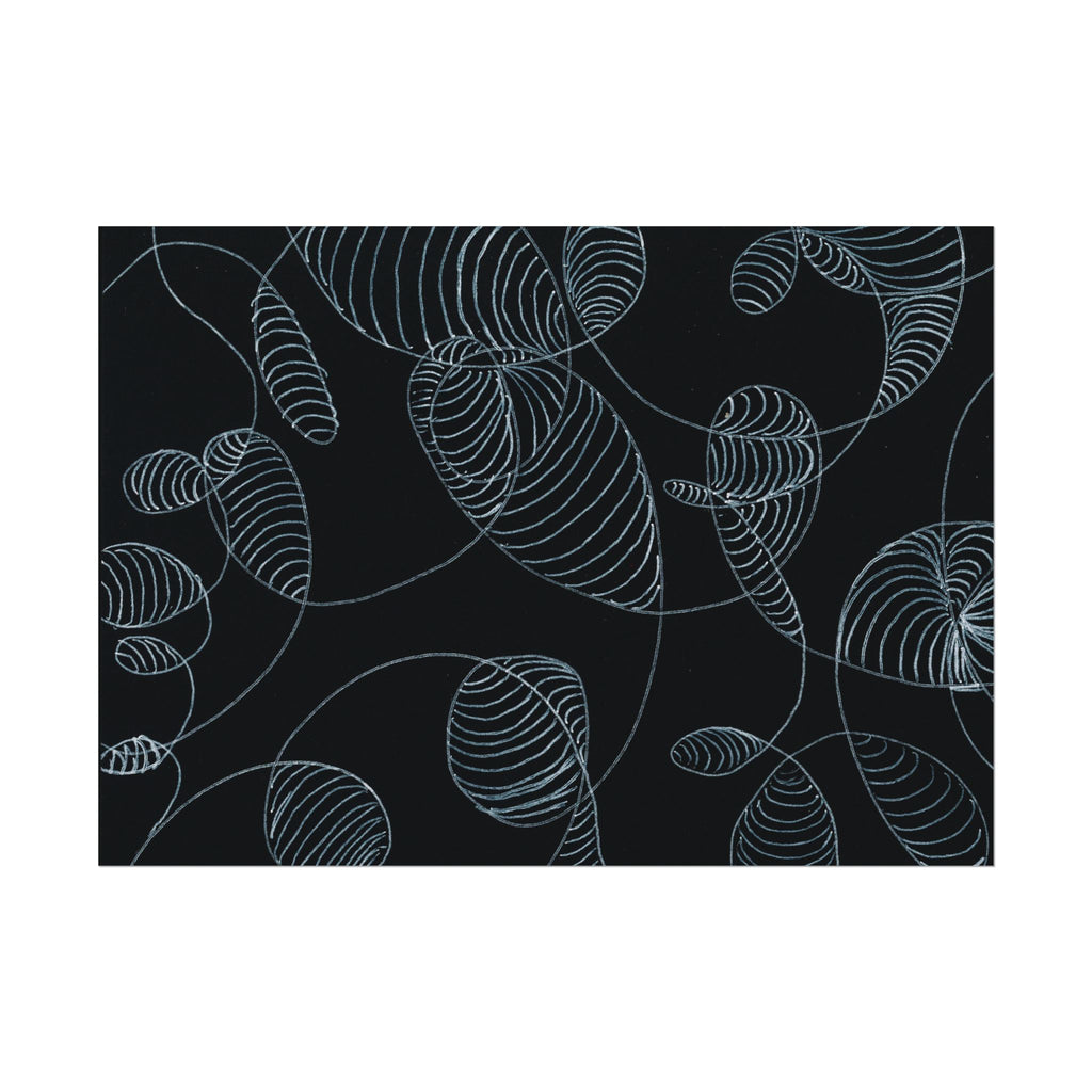 Open Edition Fine Art Print Collection Minimal Abstract Line Art Rolled Poster | 20x30