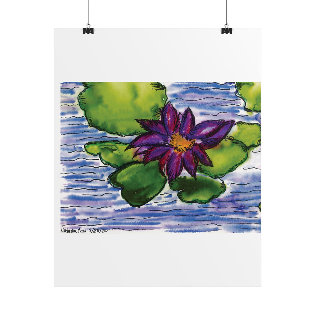 Open Edition Fine Art Print  Abstract Floral Wall Art  285gsm Modern Botanical Decor