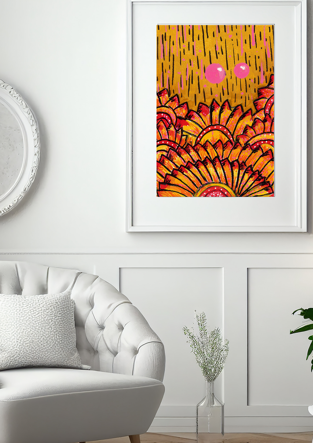 Open Edition Fine Art Print  Abstract Wall Art  285gsm Museum Matte Paper  Large 20x30 Vertical Artwork Modern Decor